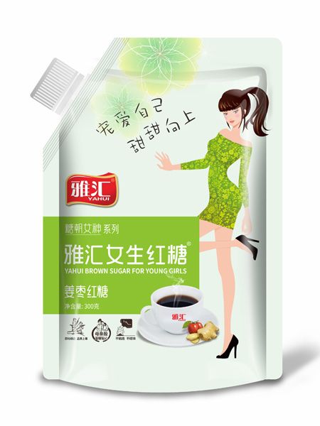 雅汇300g吸嘴袋红糖-女生红糖 